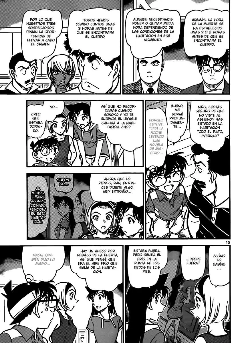 Detective Conan capítulo 826, página 15