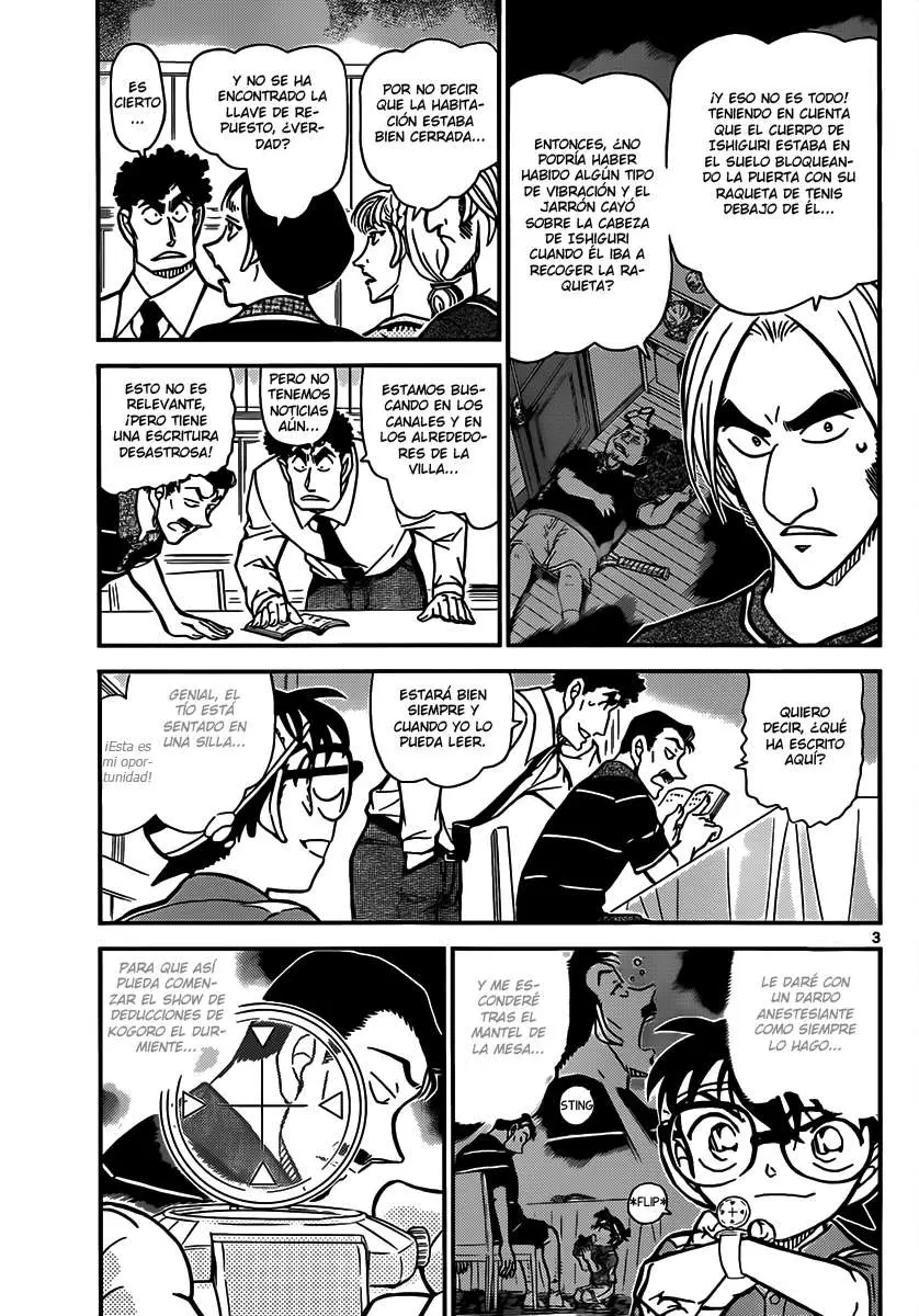 Detective Conan capítulo 827, página 3