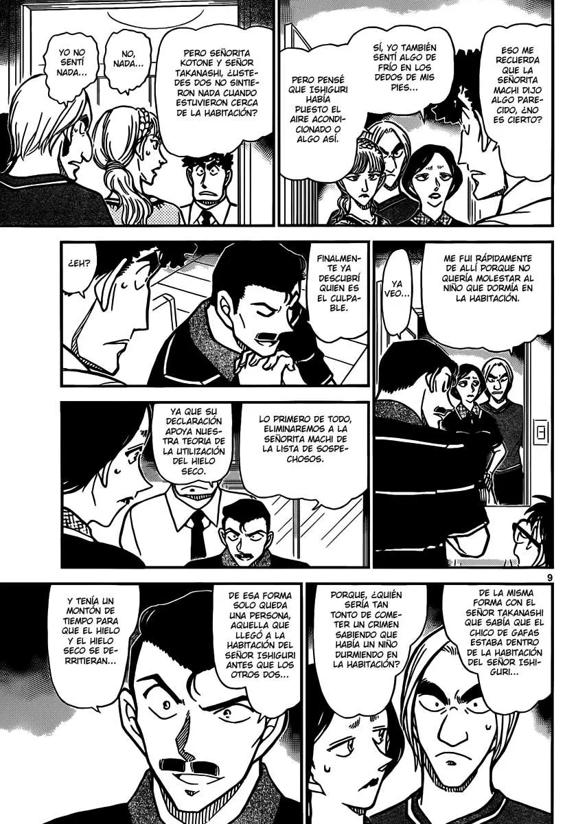 Detective Conan capítulo 827, página 9