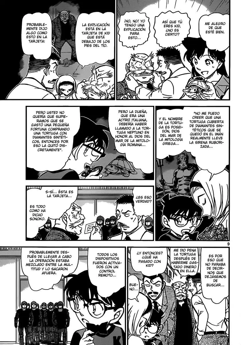 Detective Conan capítulo 830, página 9