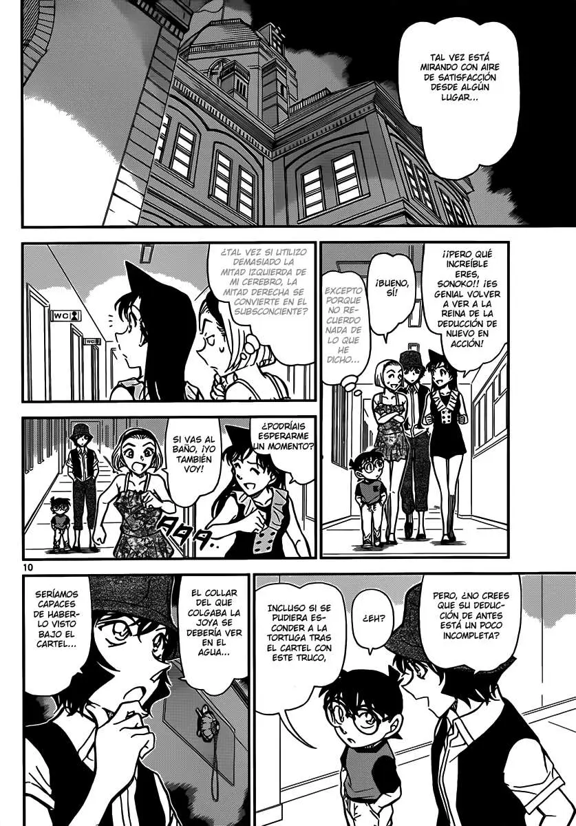 Detective Conan capítulo 830, página 10