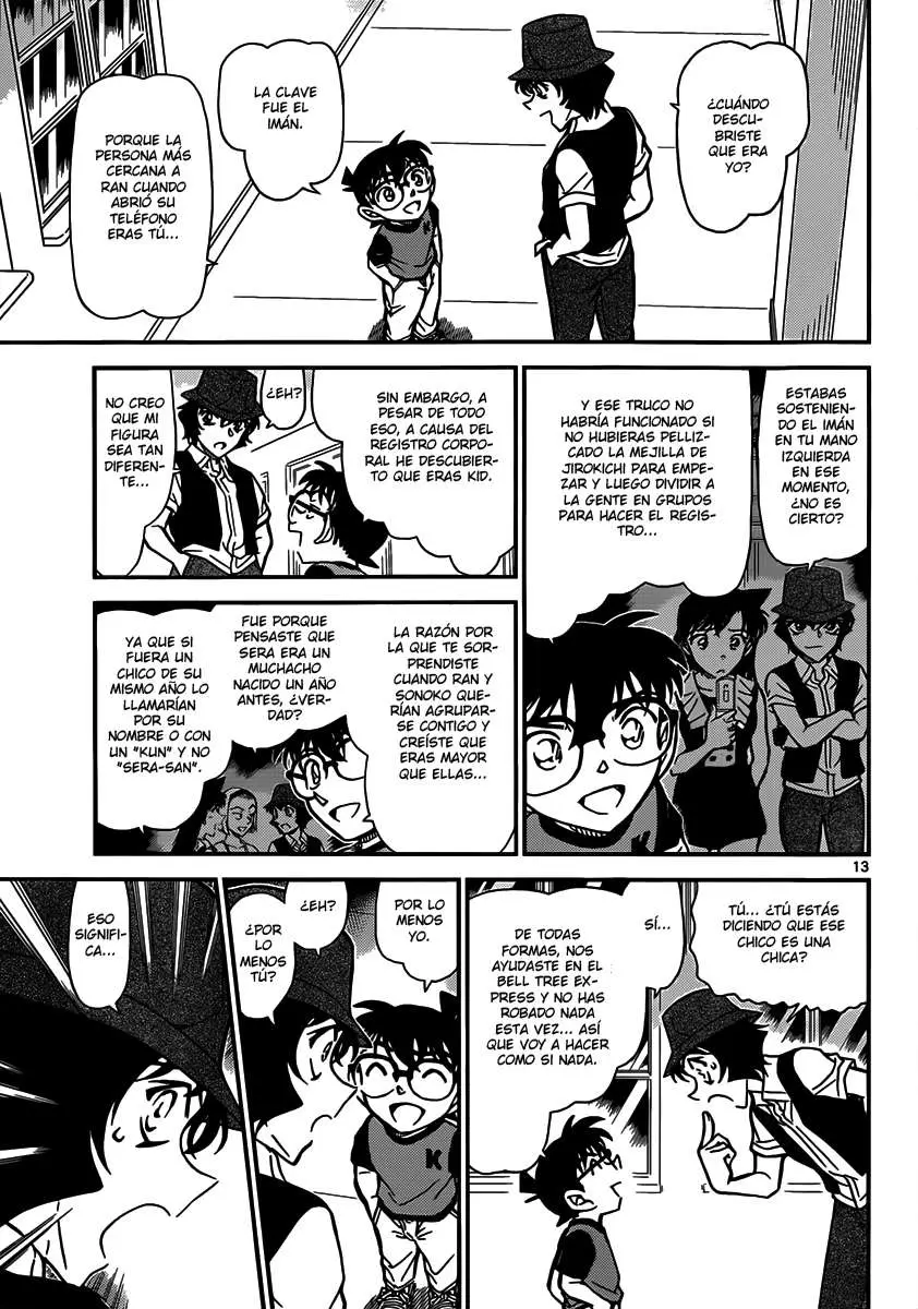 Detective Conan capítulo 830, página 13