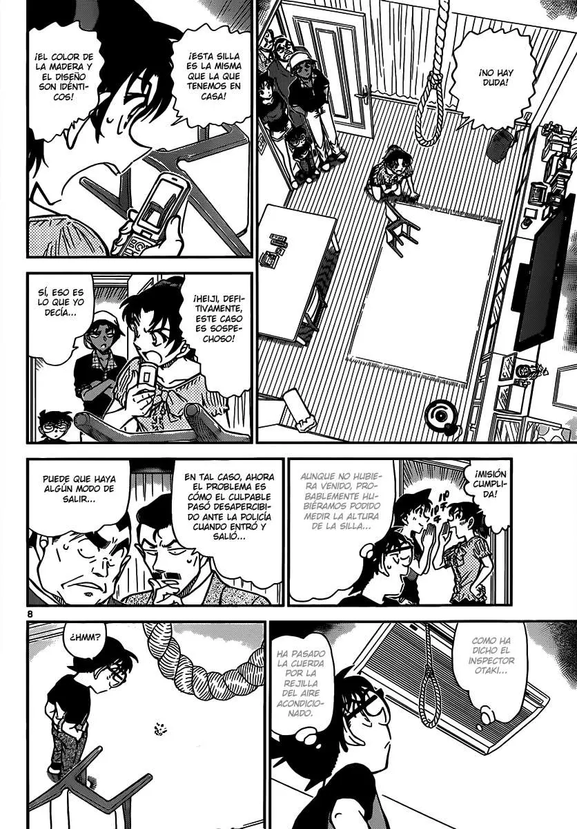 Detective Conan capítulo 831, página 8