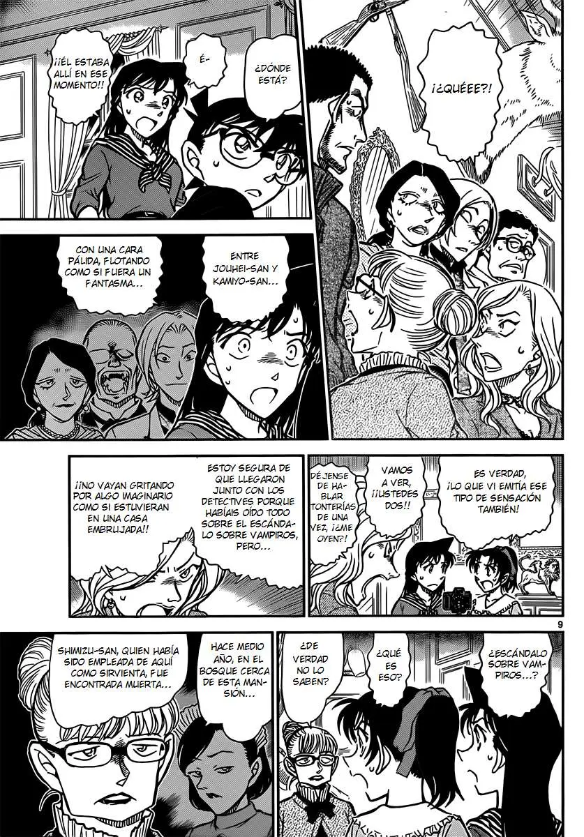 Detective Conan capítulo 835, página 9