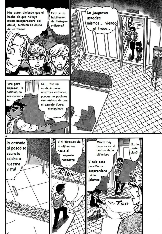 Detective Conan capítulo 838, página 8