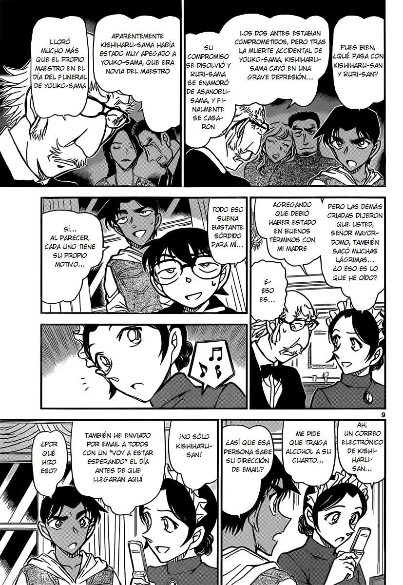 Detective Conan capítulo 839, página 9