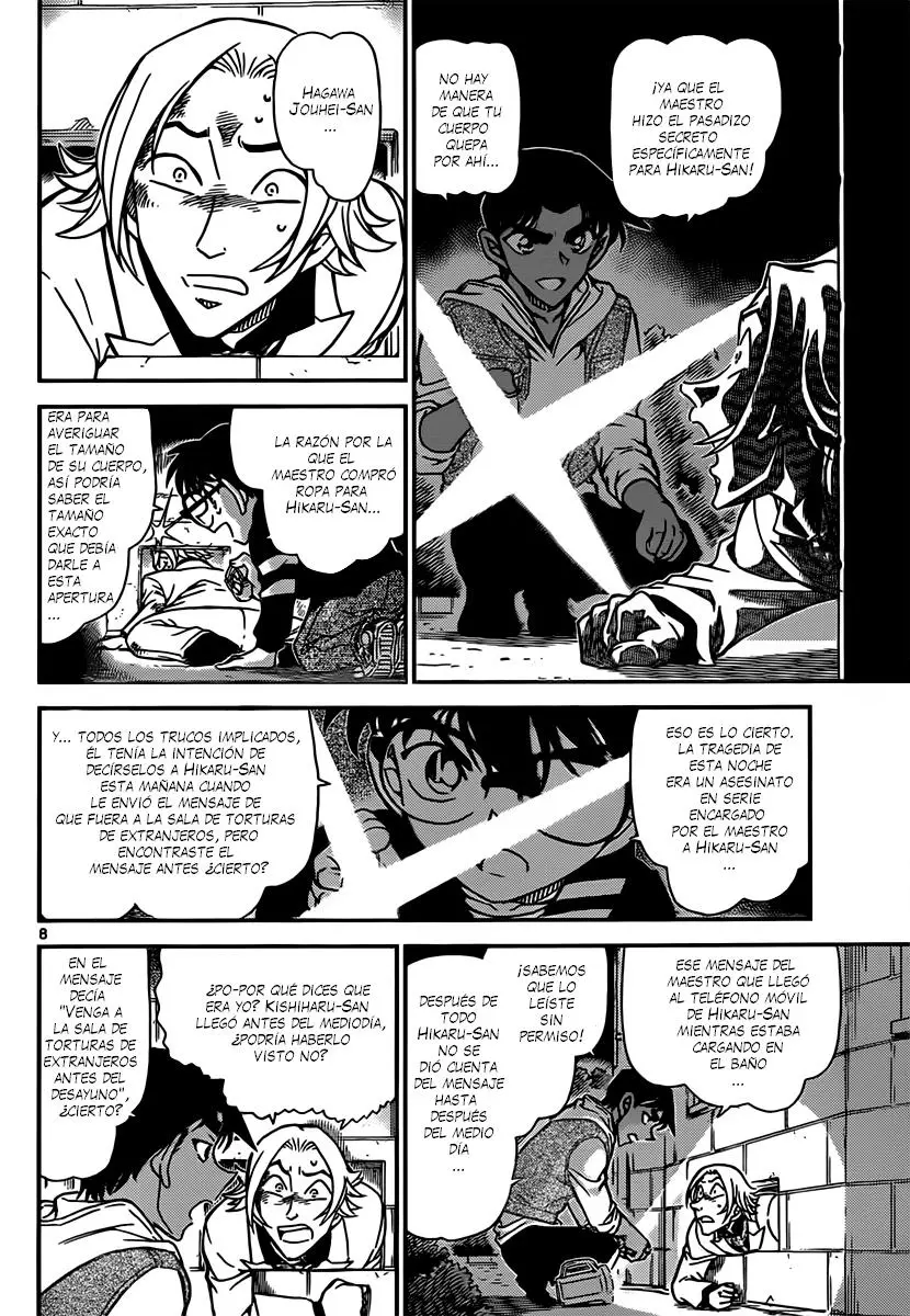 Detective Conan capítulo 840, página 8