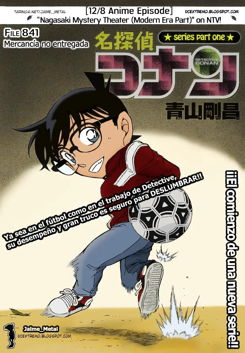 Detective Conan capítulo 841, página 1