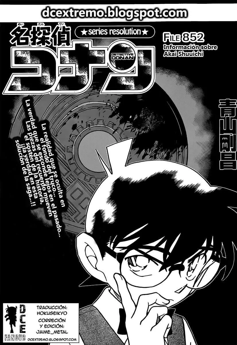 Detective Conan capítulo 852, página 2