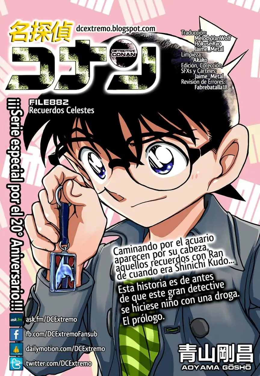Detective Conan capítulo 882, página 1