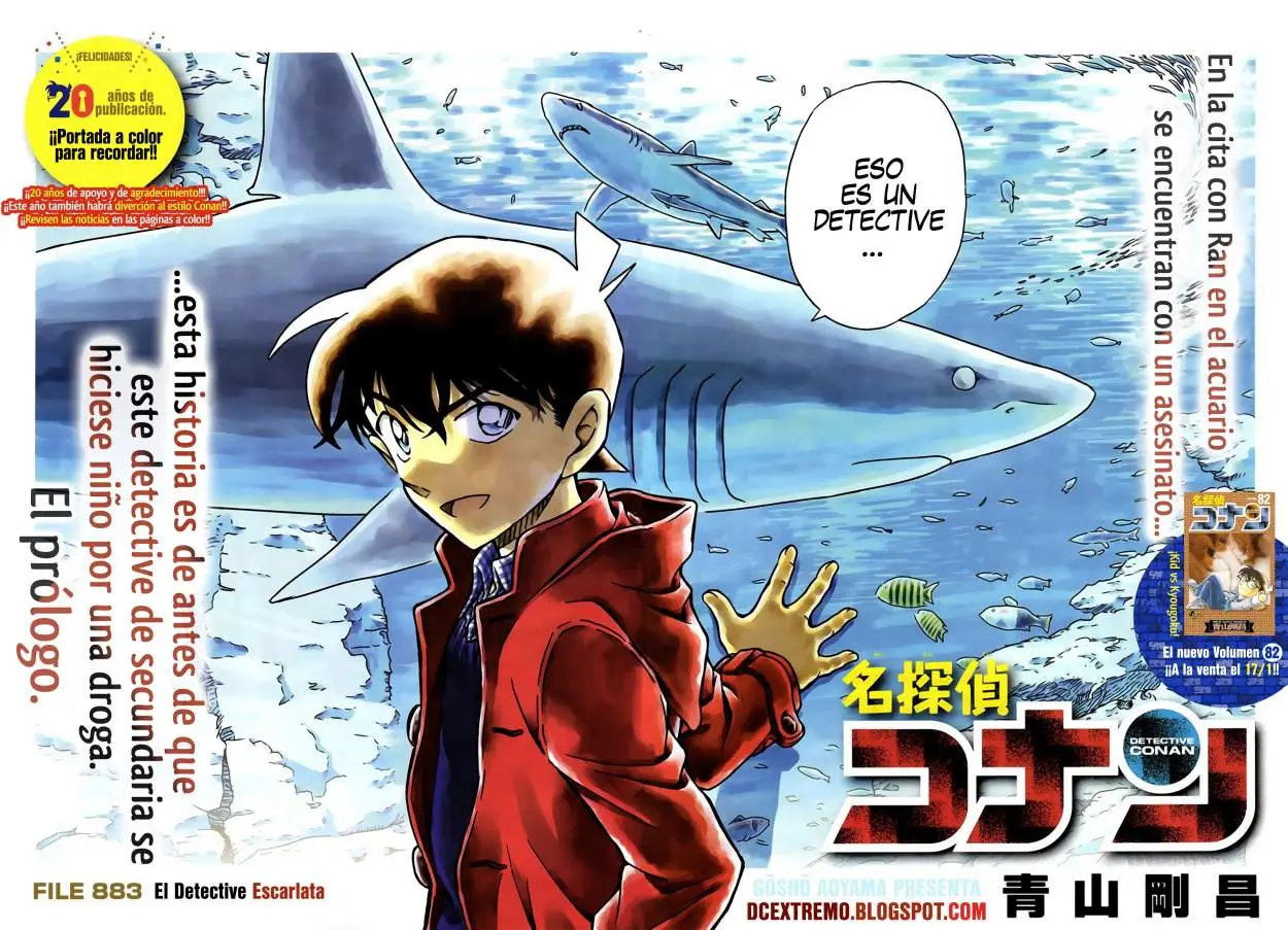 Detective Conan capítulo 883, página 2
