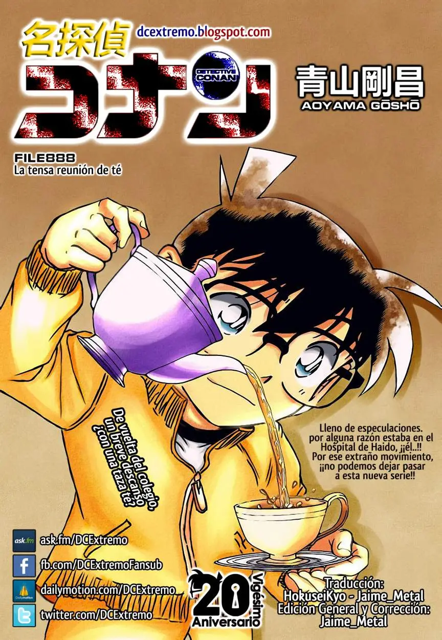 Detective Conan capítulo 888, página 1