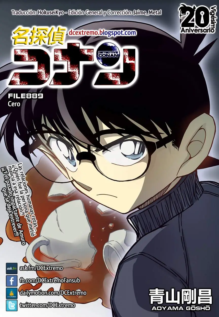 Detective Conan capítulo 889, página 1