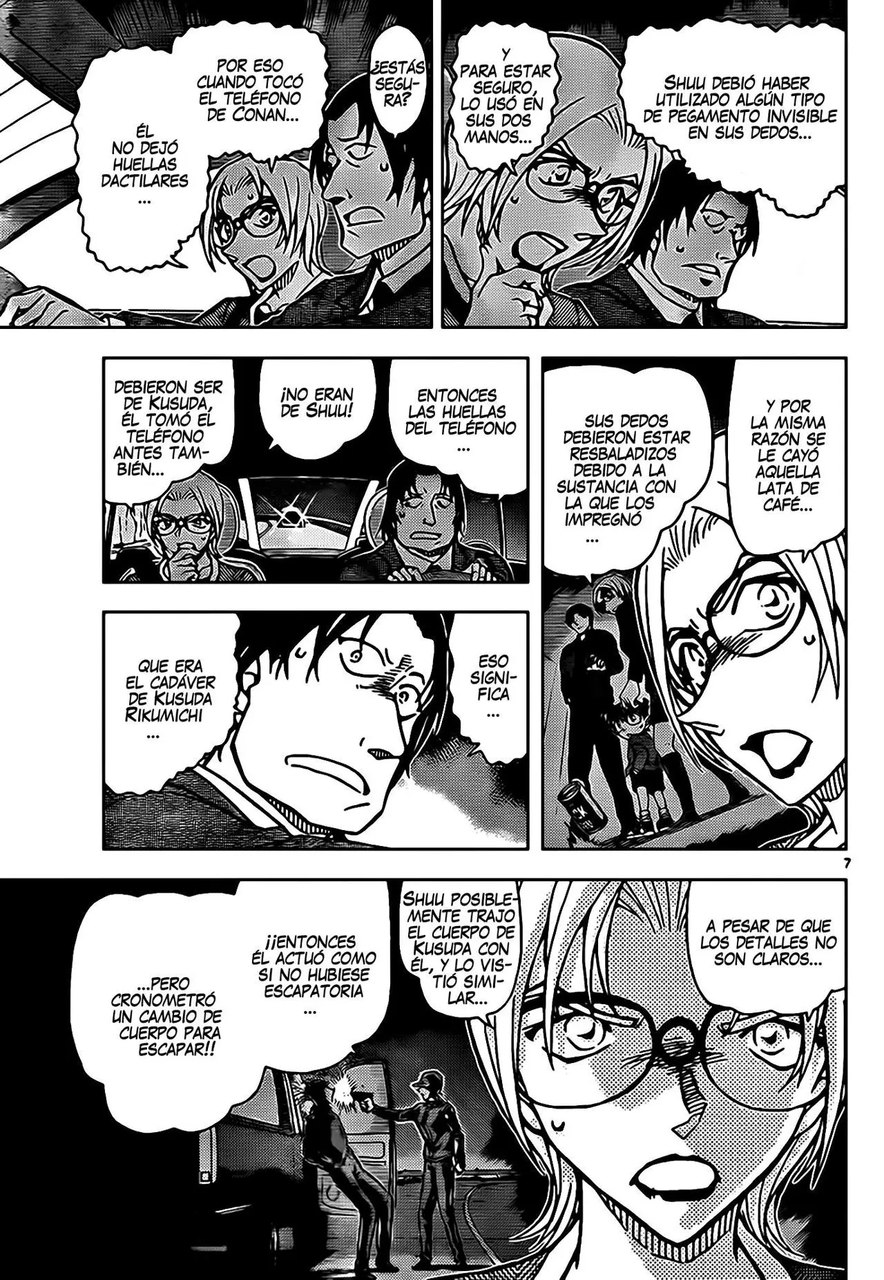 Detective Conan capítulo 895, página 8