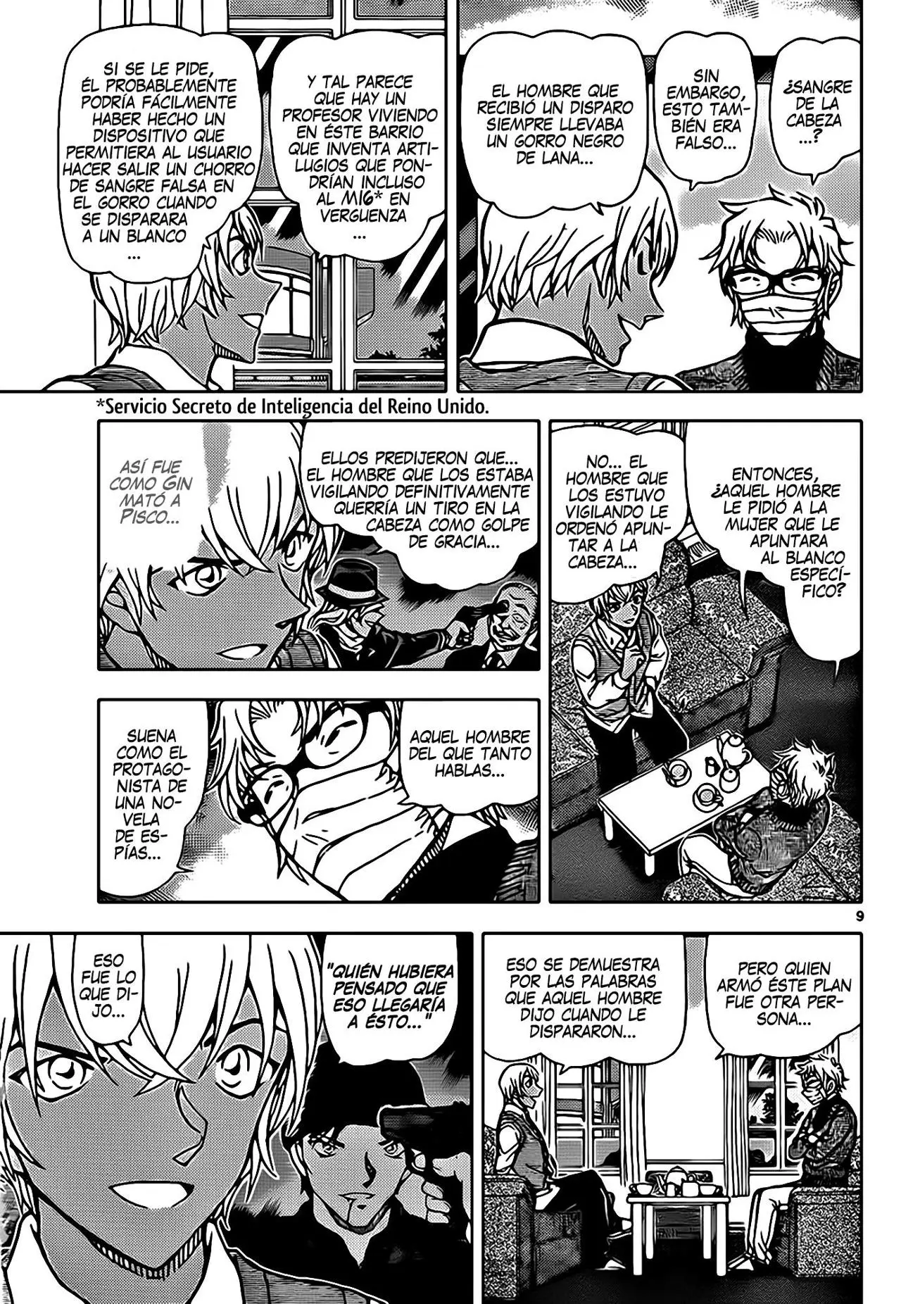 Detective Conan capítulo 895, página 10