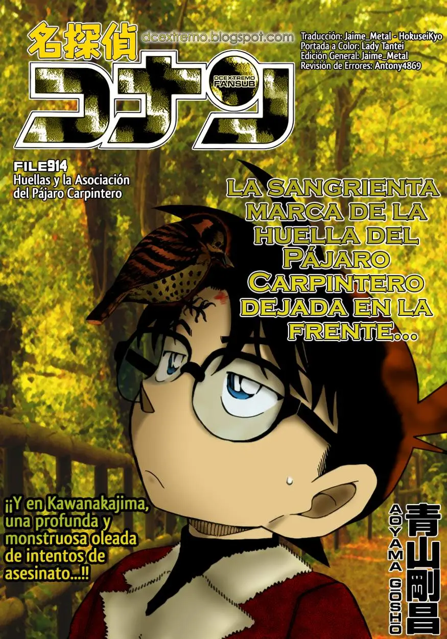Detective Conan capítulo 914, página 1