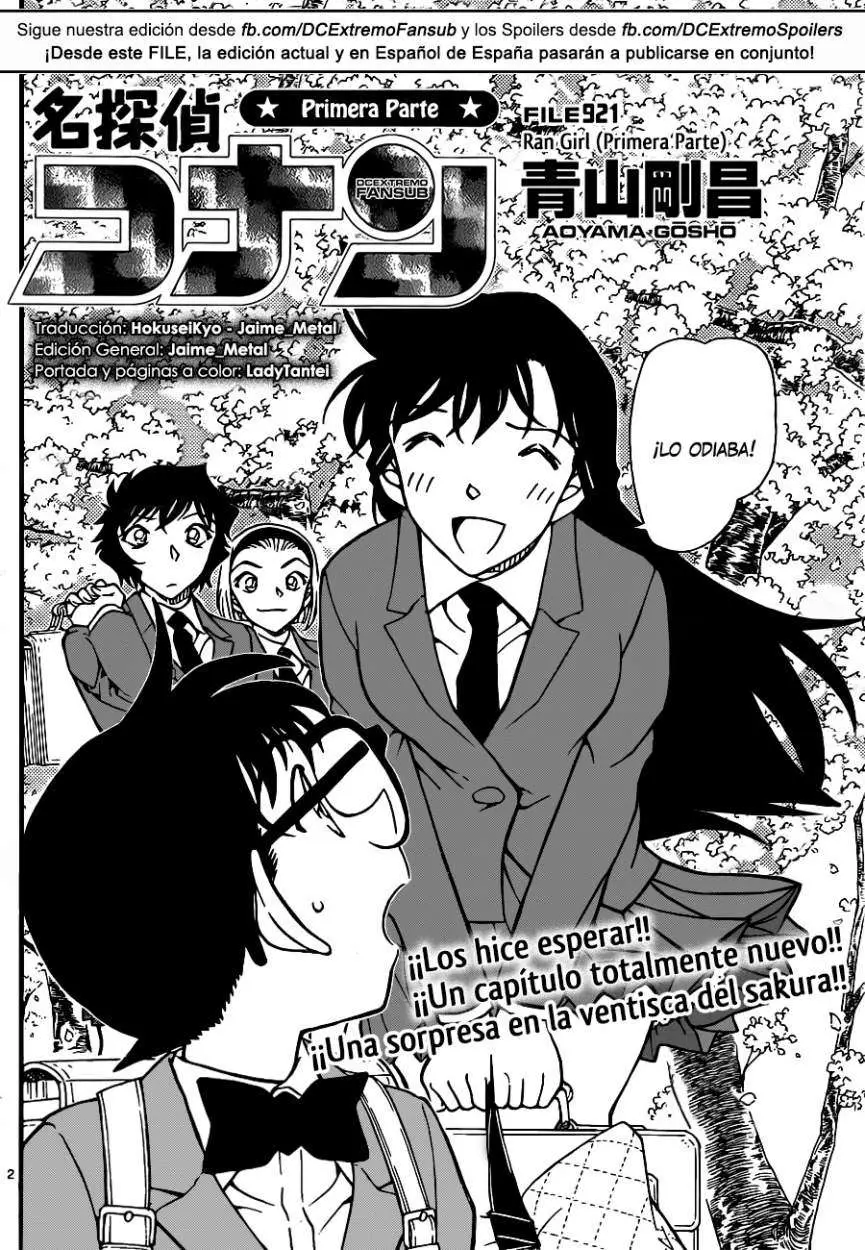 Detective Conan capítulo 921, página 2