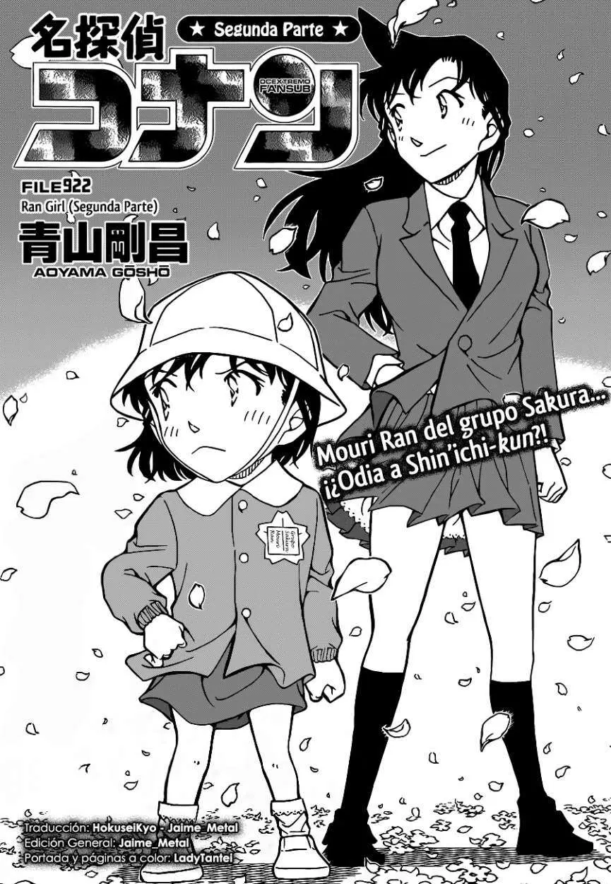 Detective Conan capítulo 922, página 2