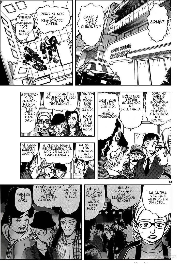 Detective Conan capítulo 937, página 14