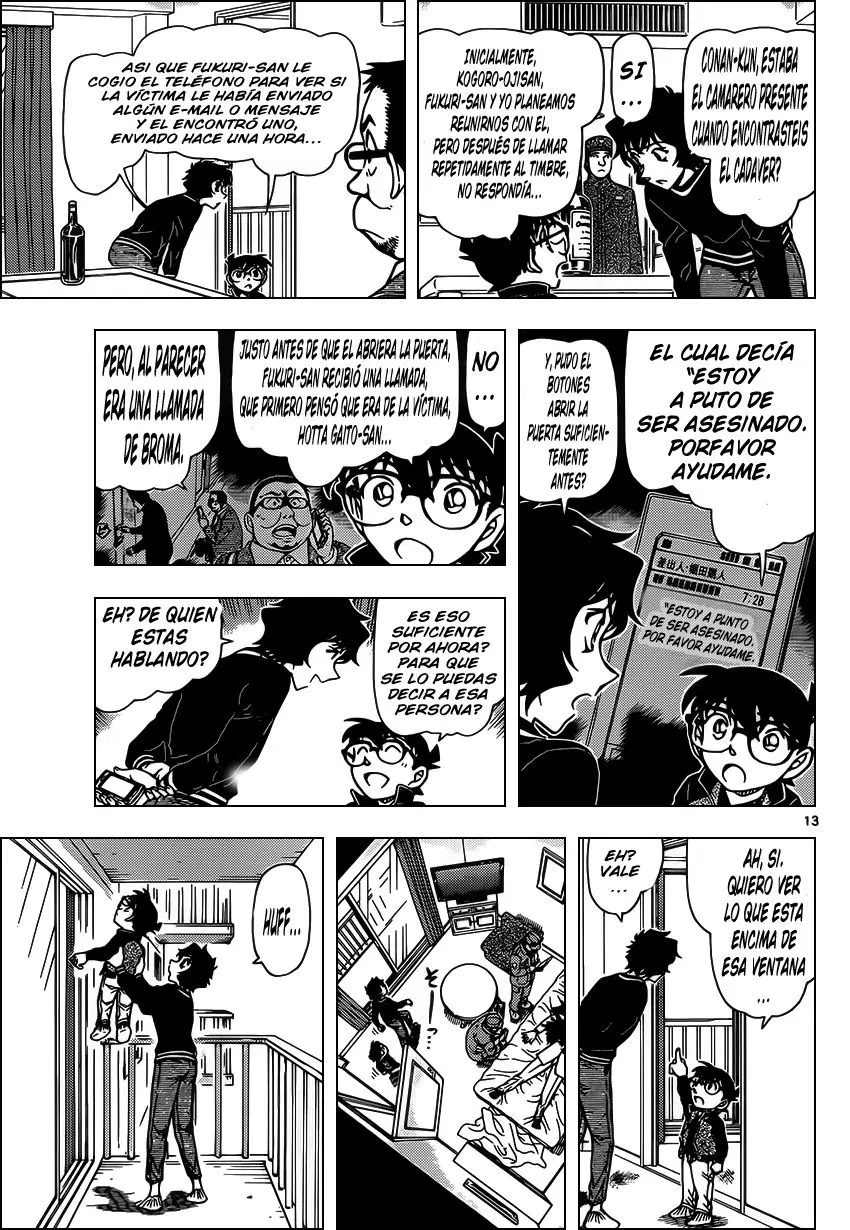 Detective Conan capítulo 952, página 15