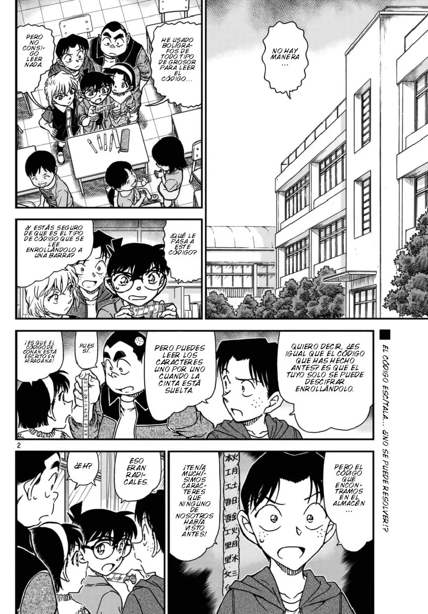 Detective Conan capítulo 967, página 3