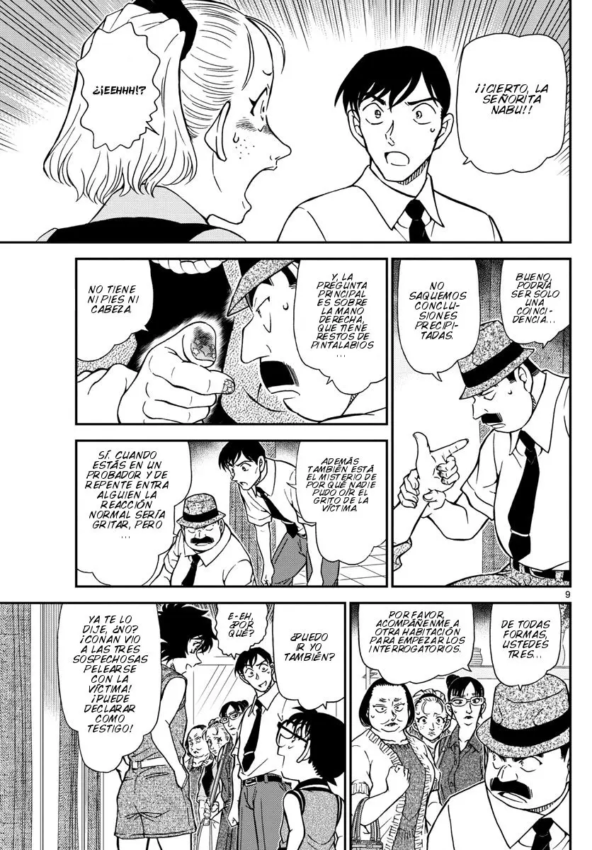 Detective Conan capítulo 970, página 10