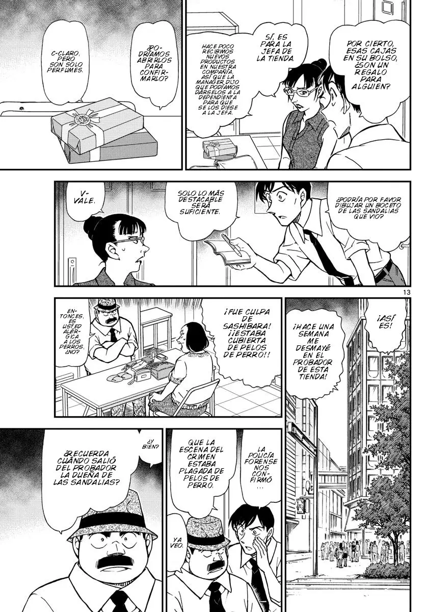 Detective Conan capítulo 970, página 14