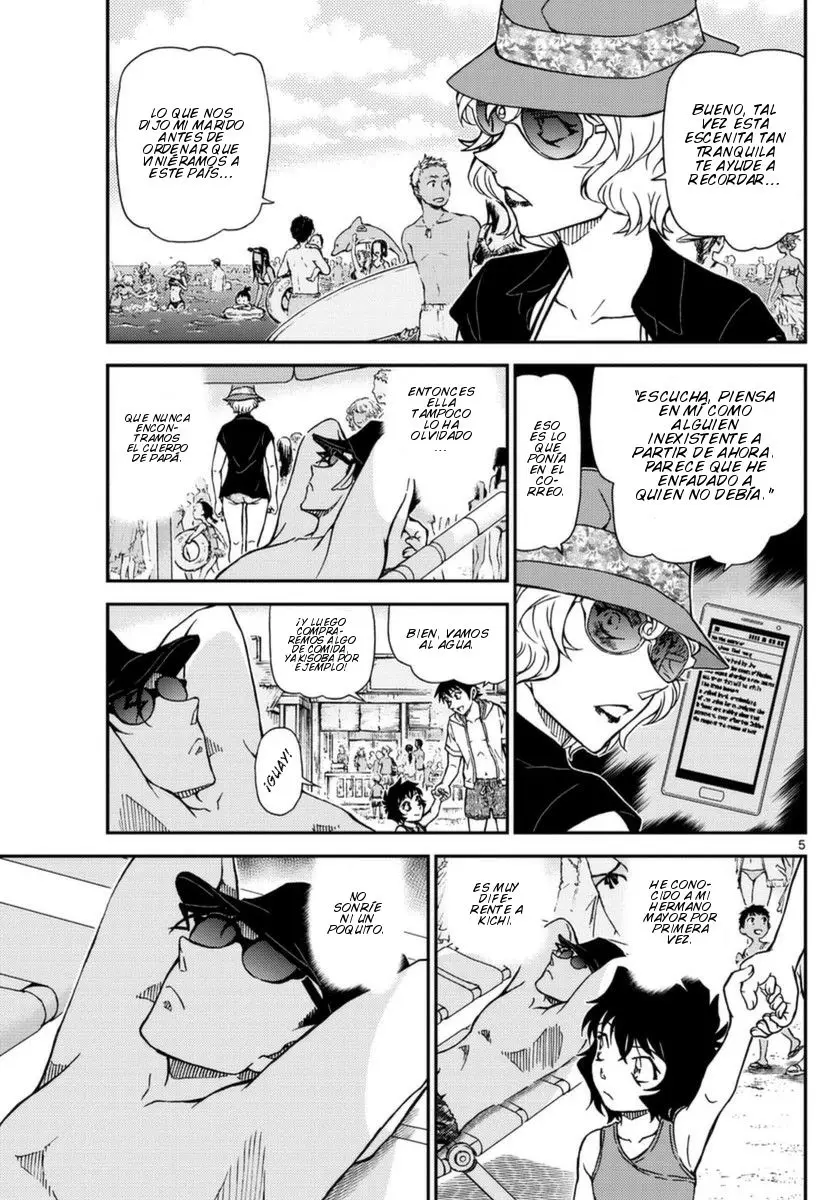 Detective Conan capítulo 972, página 6