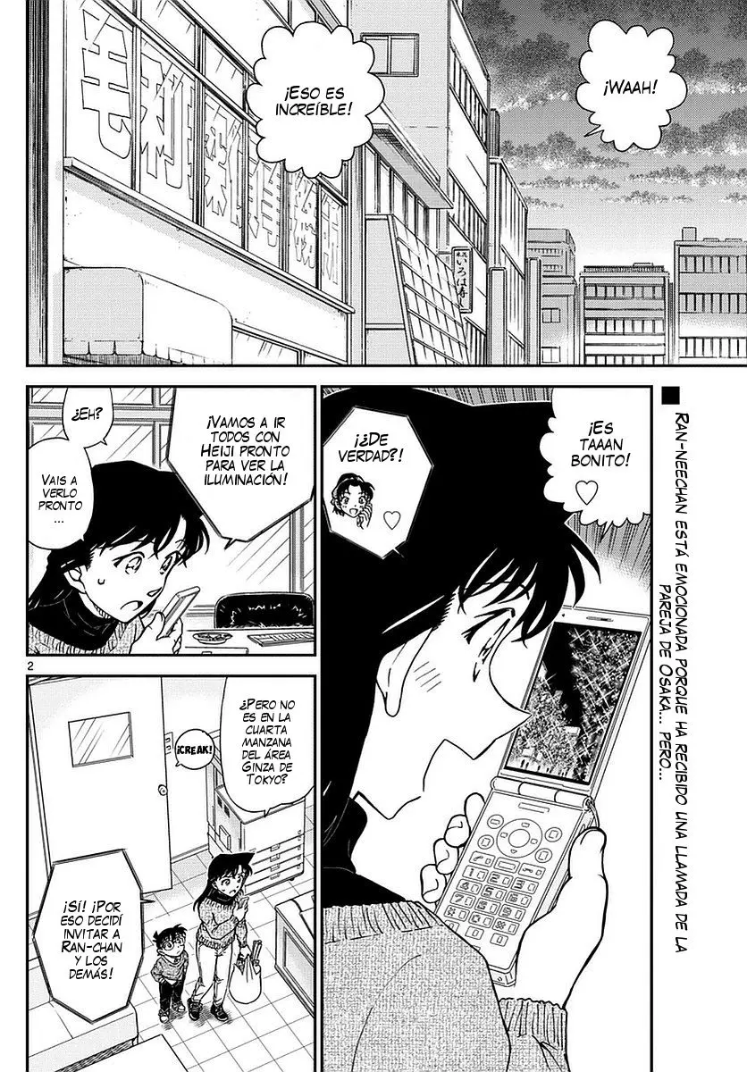 Detective Conan capítulo 981, página 3