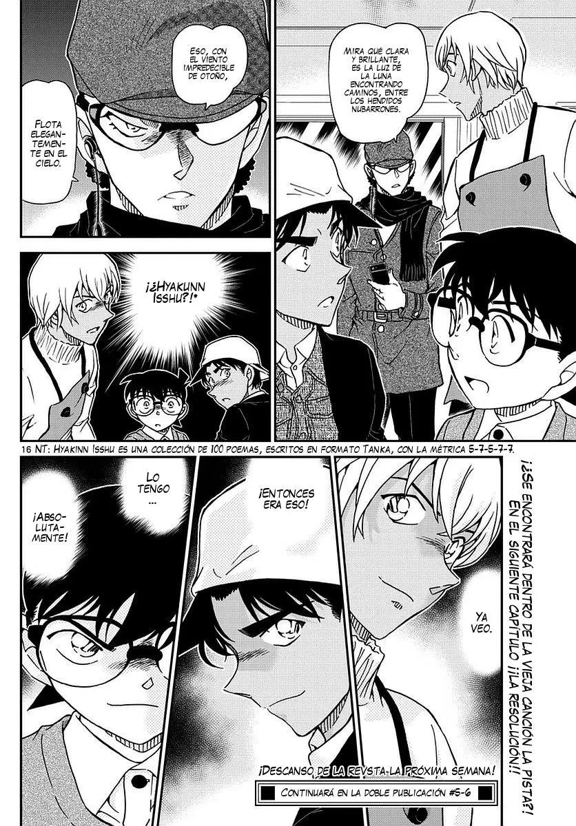 Detective Conan capítulo 982, página 17
