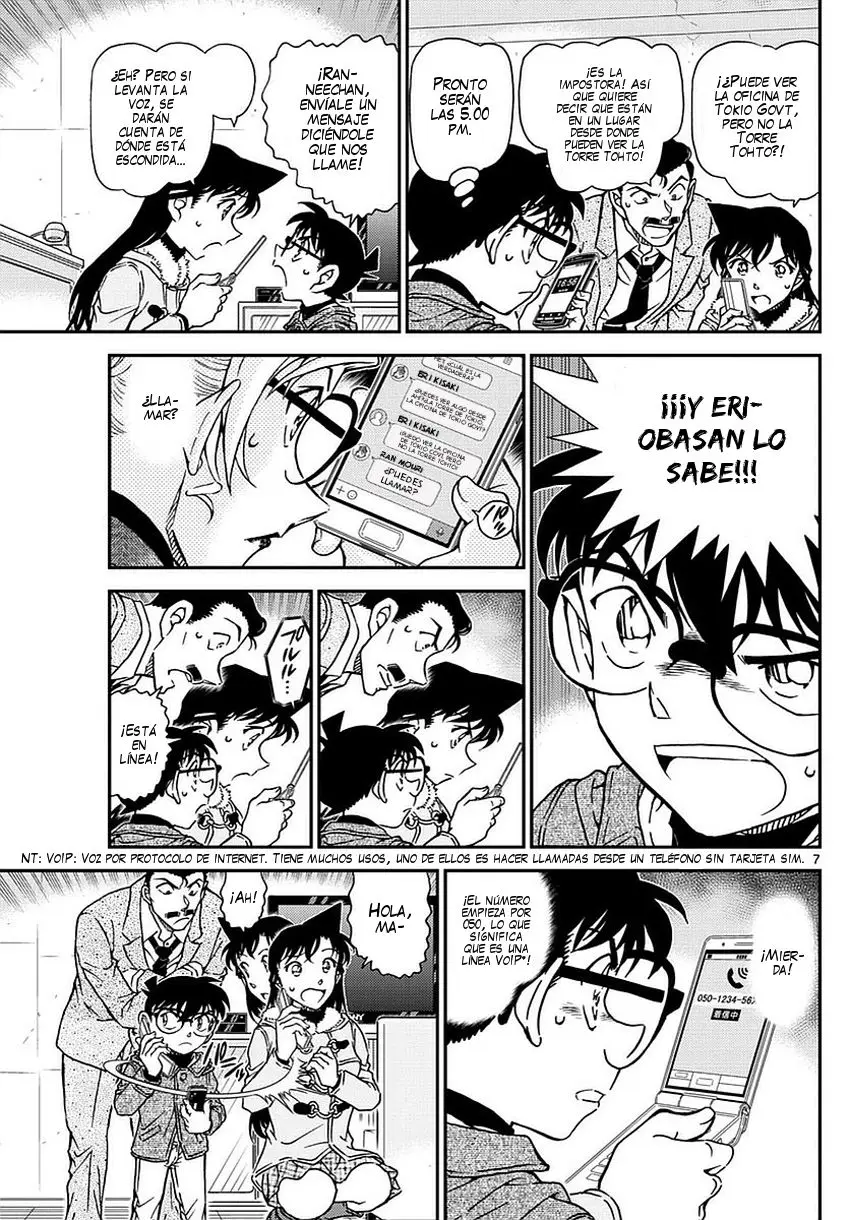 Detective Conan capítulo 985, página 8