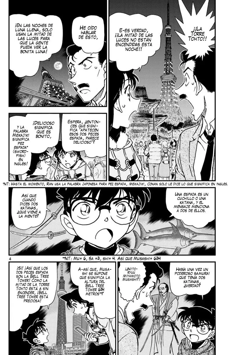 Detective Conan capítulo 986, página 5