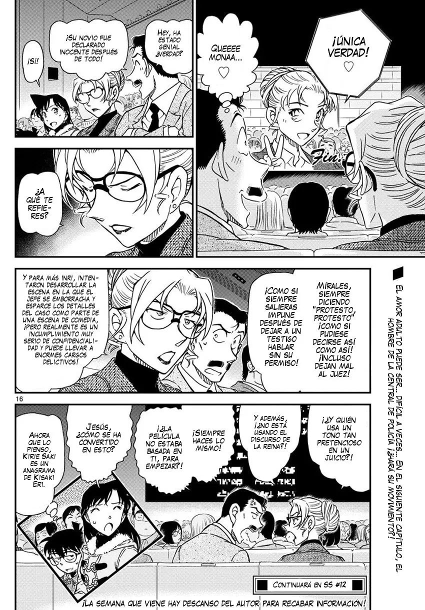 Detective Conan capítulo 986, página 17