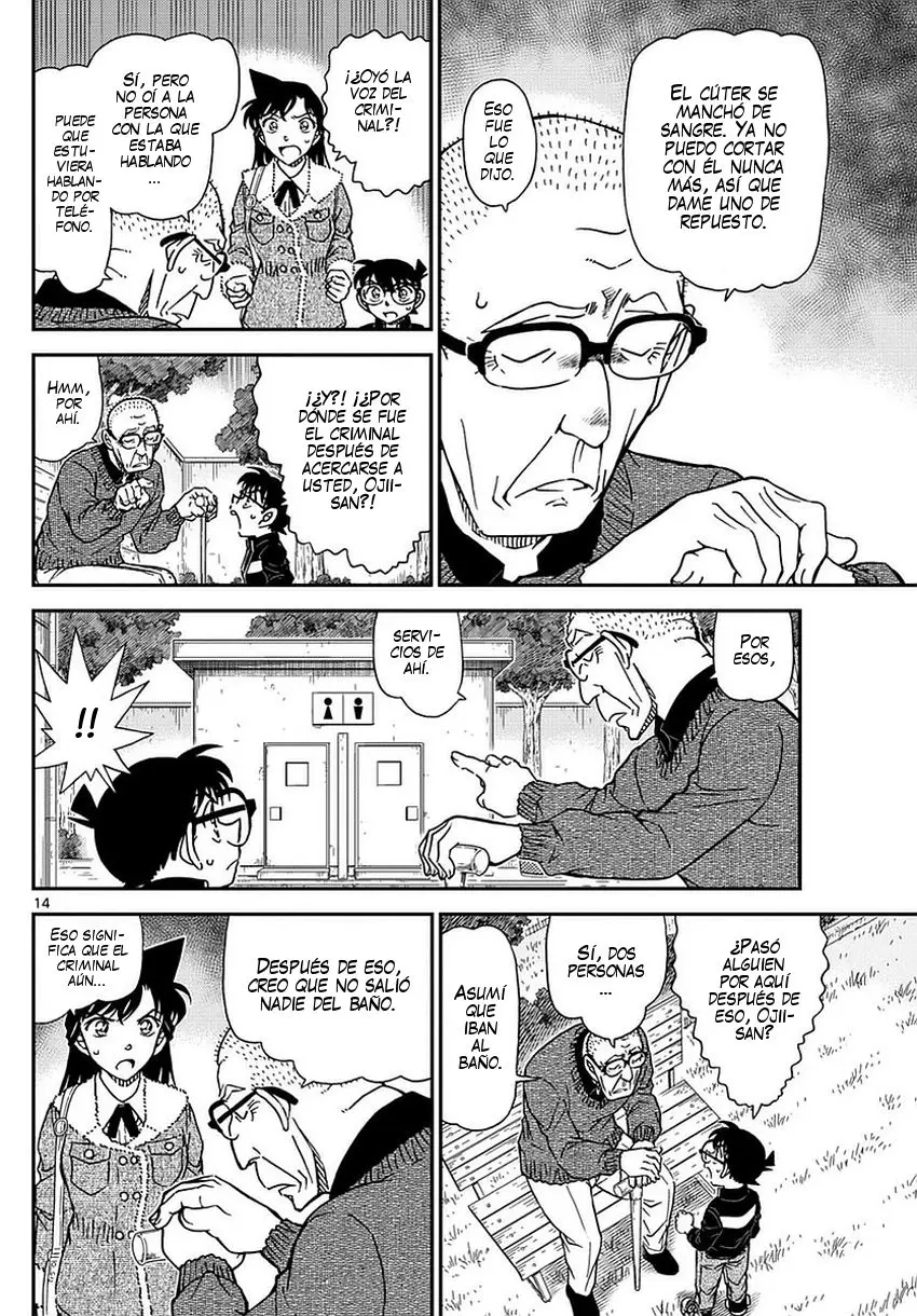 Detective Conan capítulo 990, página 15