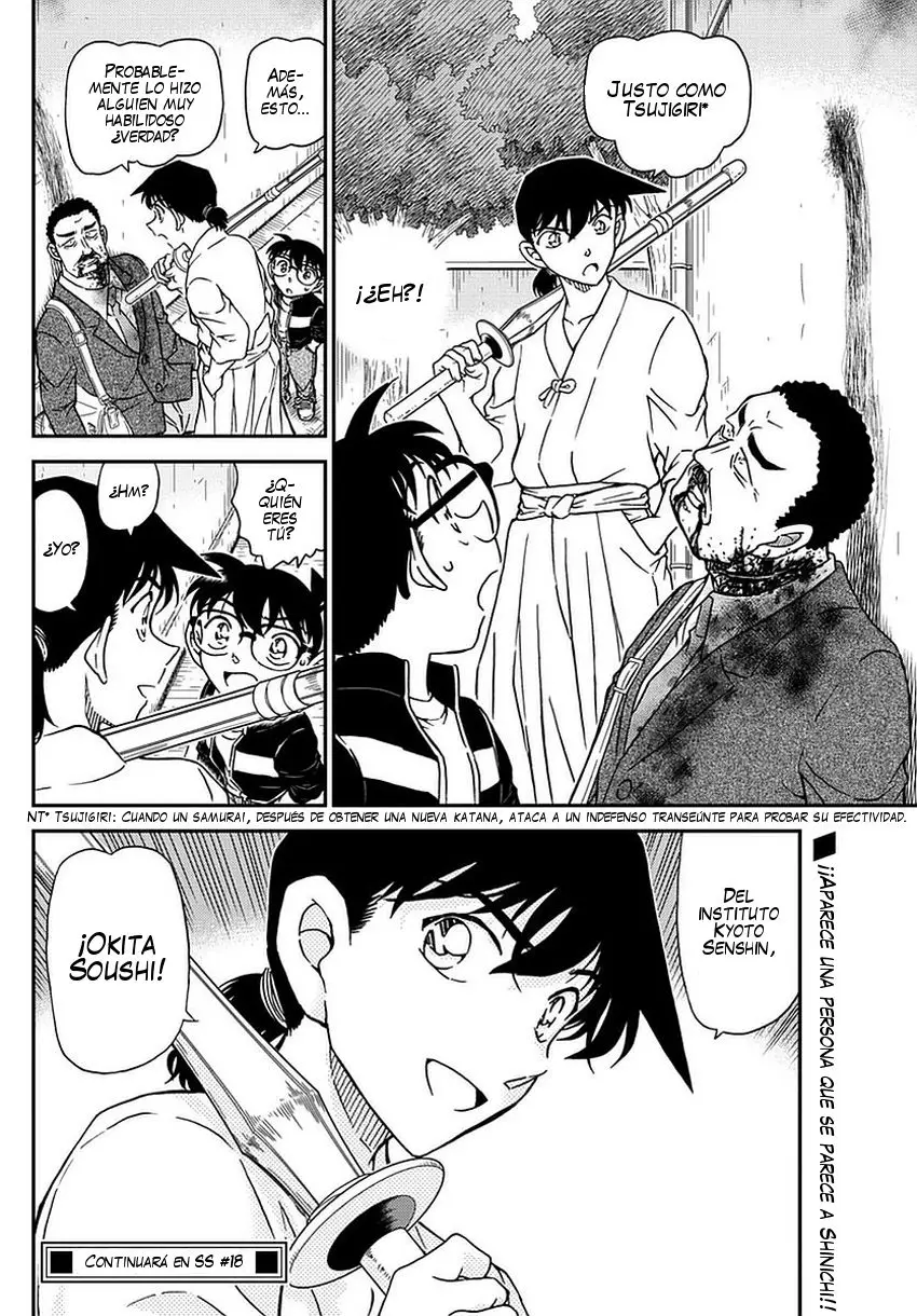 Detective Conan capítulo 990, página 17
