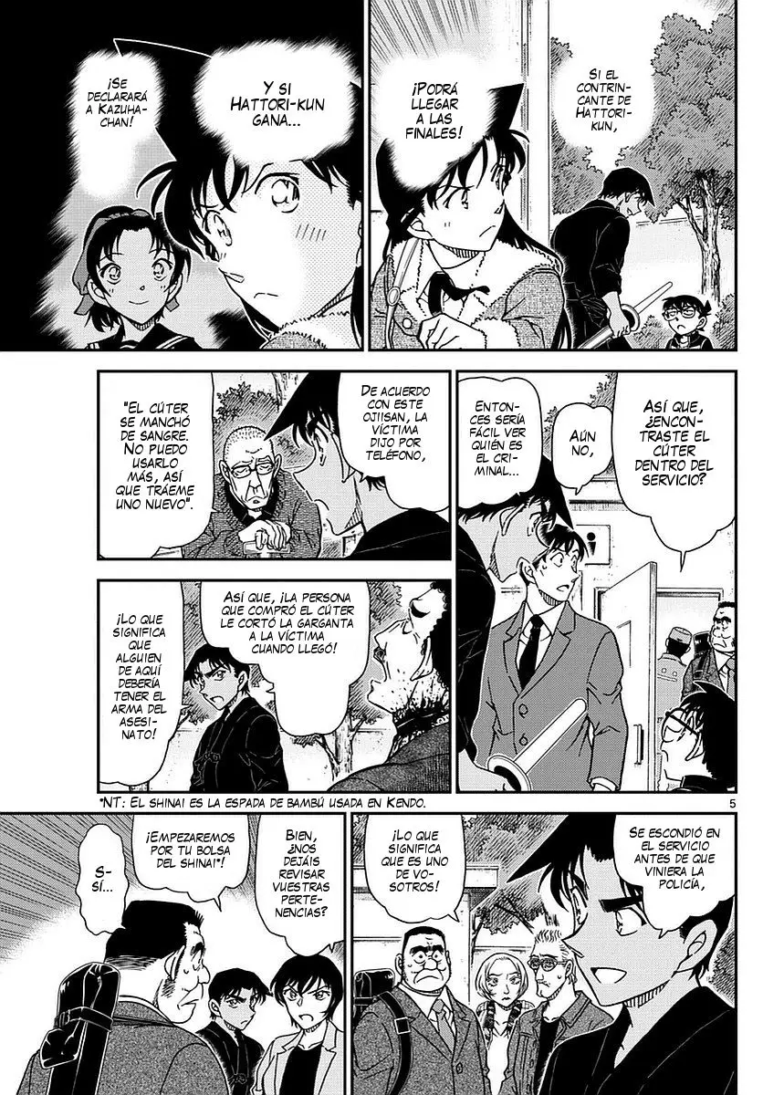 Detective Conan capítulo 992, página 6