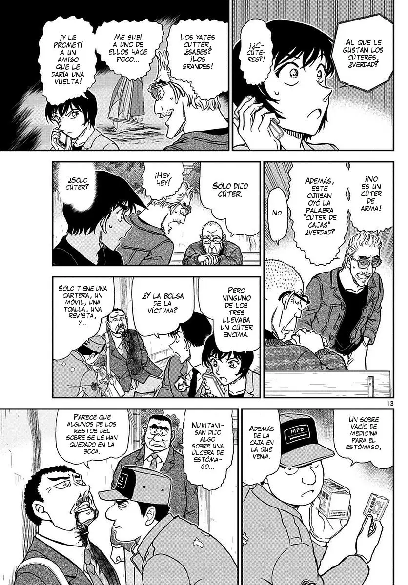 Detective Conan capítulo 992, página 14