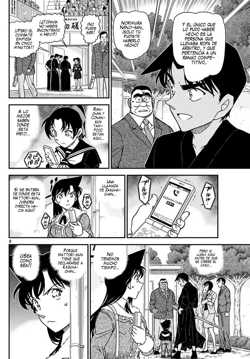 Detective Conan capítulo 993, página 9