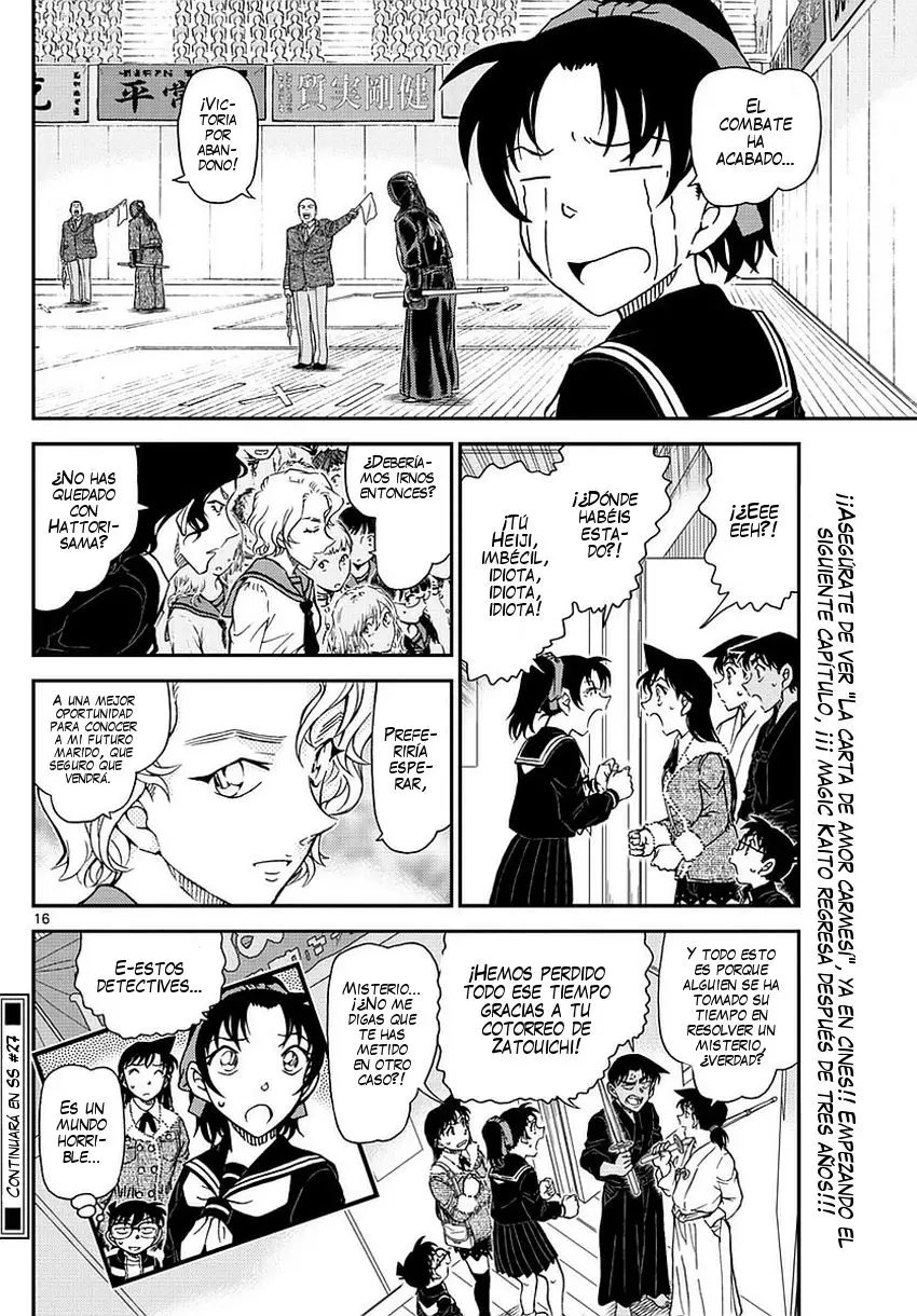 Detective Conan capítulo 993, página 17