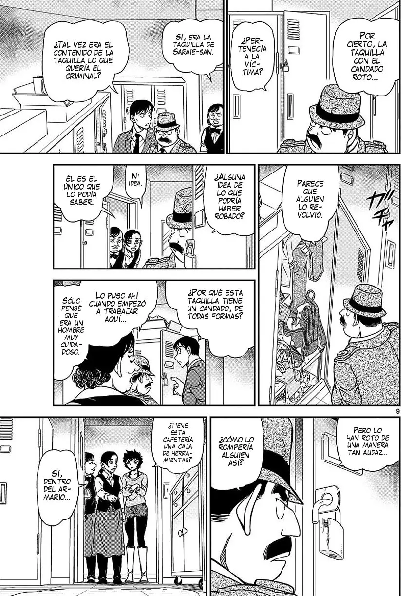 Detective Conan capítulo 995, página 10