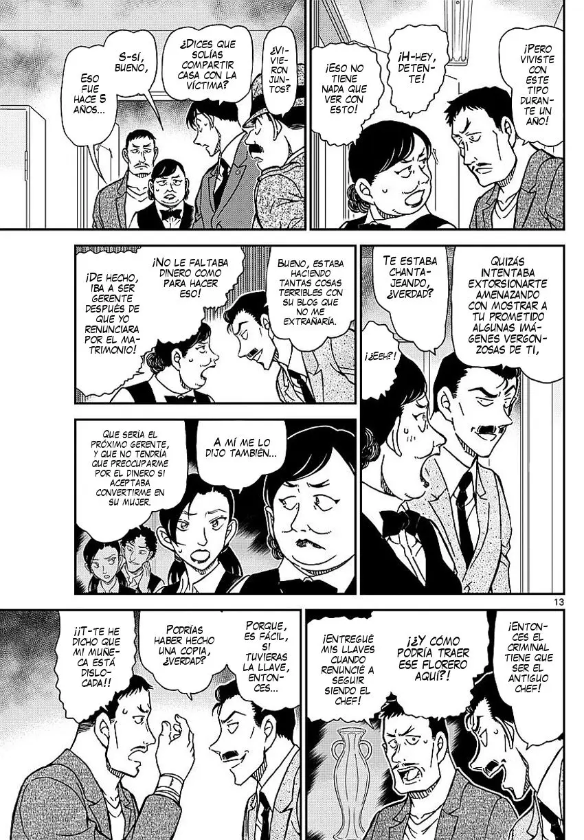 Detective Conan capítulo 995, página 14