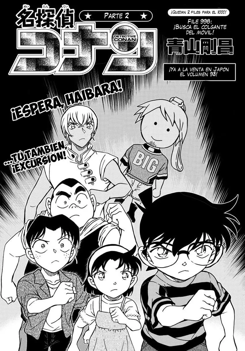 Detective Conan capítulo 998, página 2