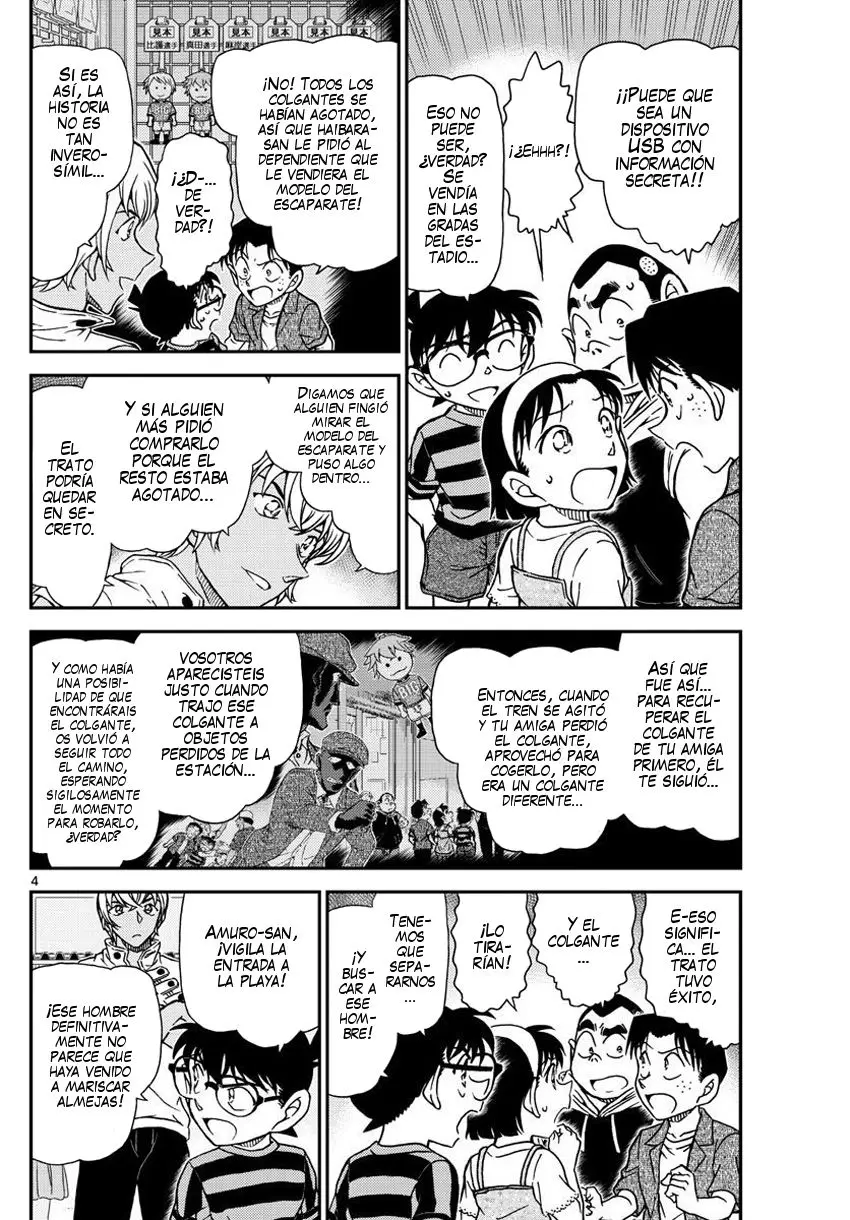 Detective Conan capítulo 999, página 5