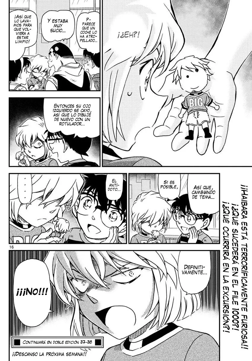 Detective Conan capítulo 999, página 17