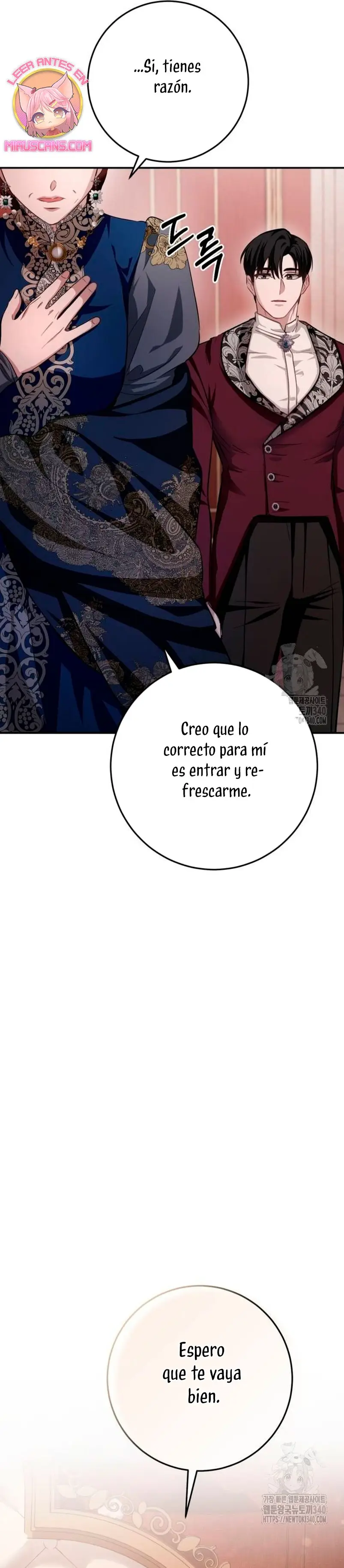 Detrás de la sonrisa de la reina superviviente capítulo 17, página 71