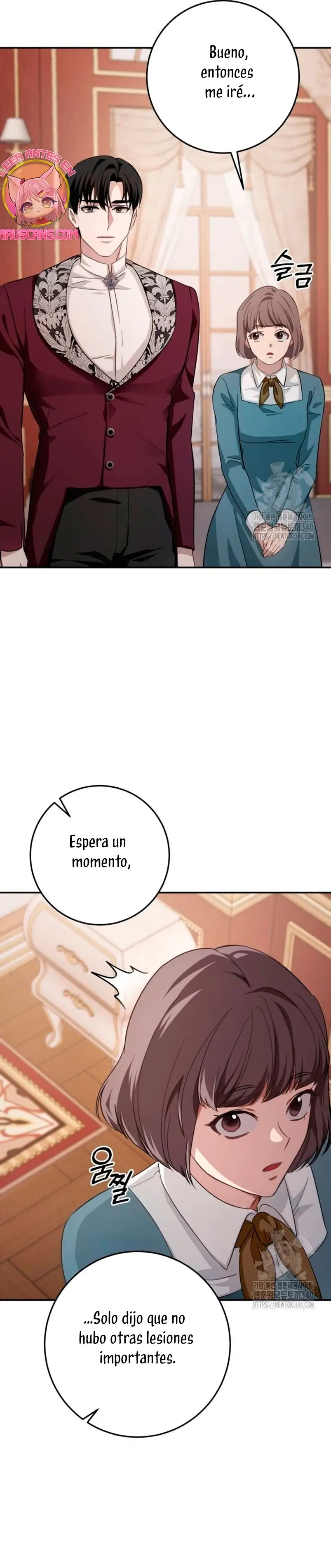 Detrás de la sonrisa de la reina superviviente capítulo 17, página 74
