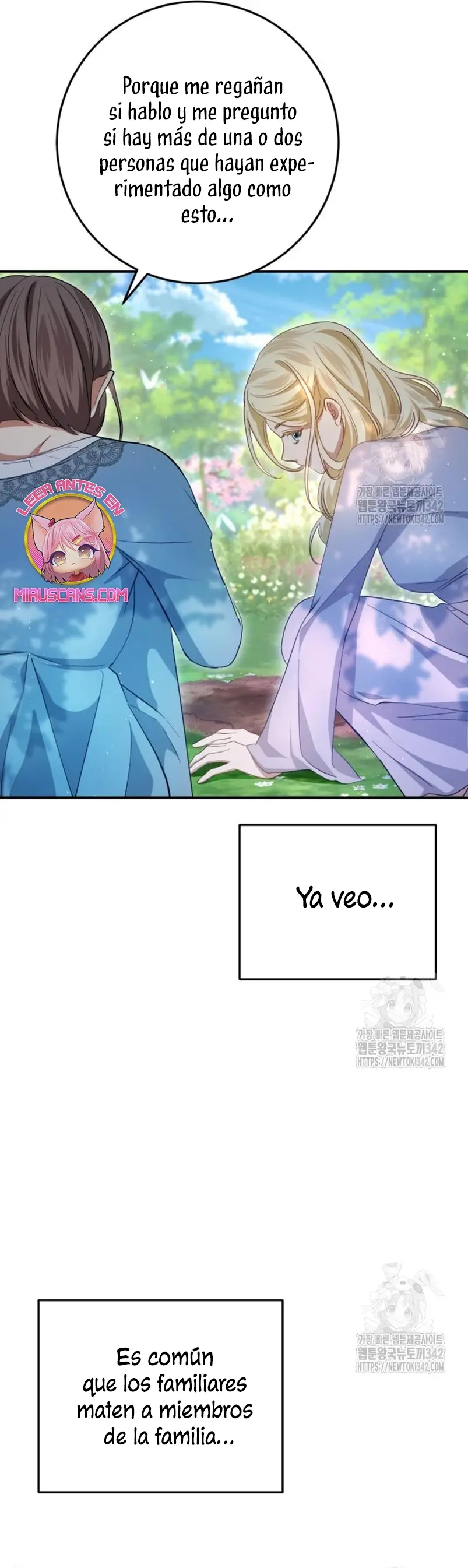 Detrás de la sonrisa de la reina superviviente capítulo 21, página 58
