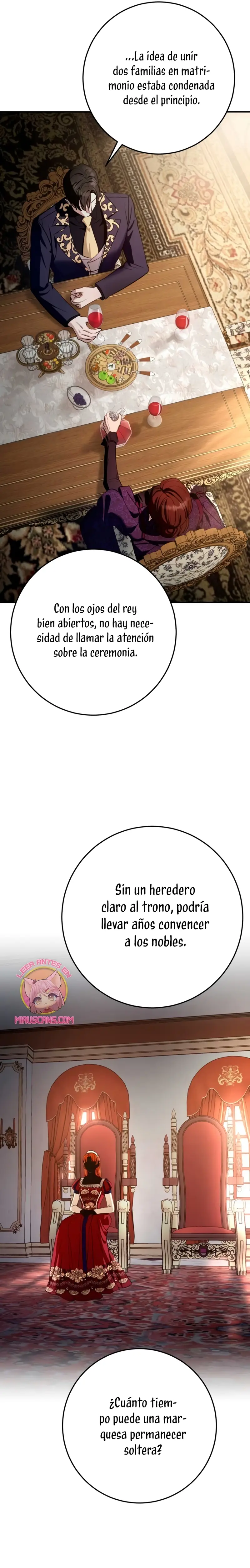 Detrás de la sonrisa de la reina superviviente capítulo 3, página 18