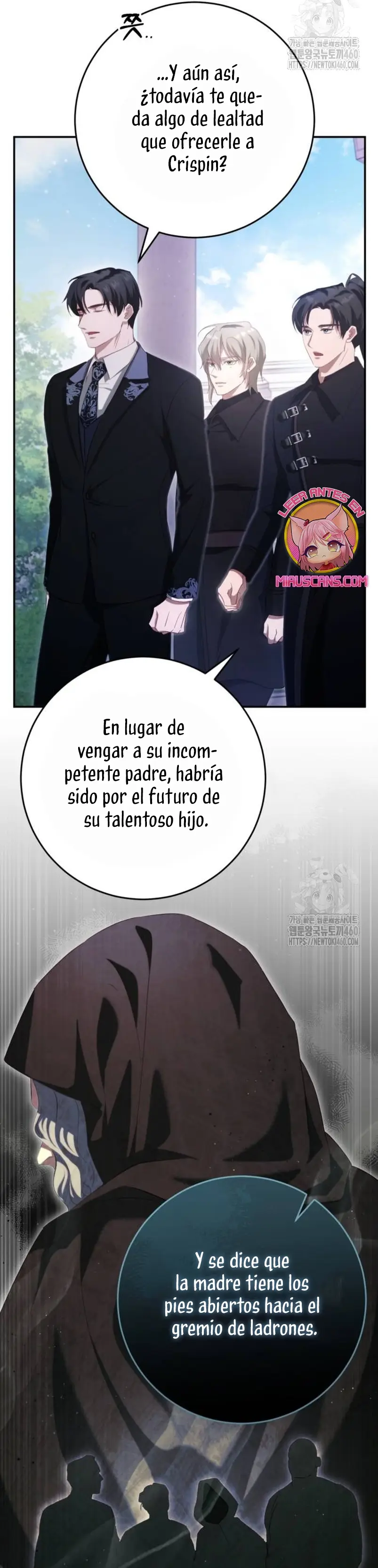 Detrás de la sonrisa de la reina superviviente capítulo 32, página 9