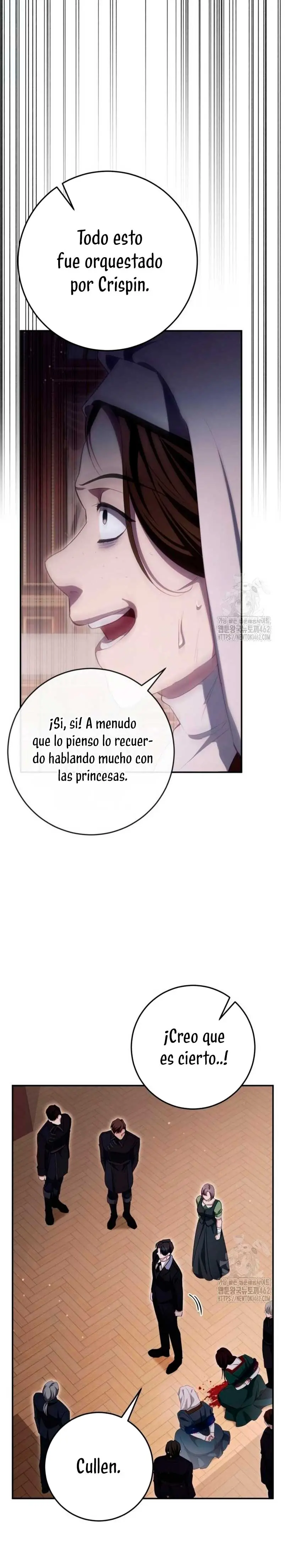 Detrás de la sonrisa de la reina superviviente capítulo 34, página 21